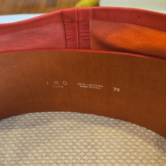IRO PARIS  Solane Leather Belt main image 8